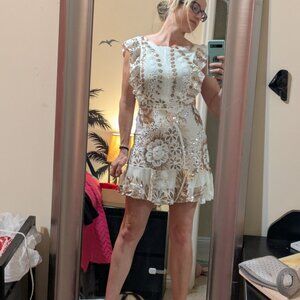 Fun, flirty, sequence dress
